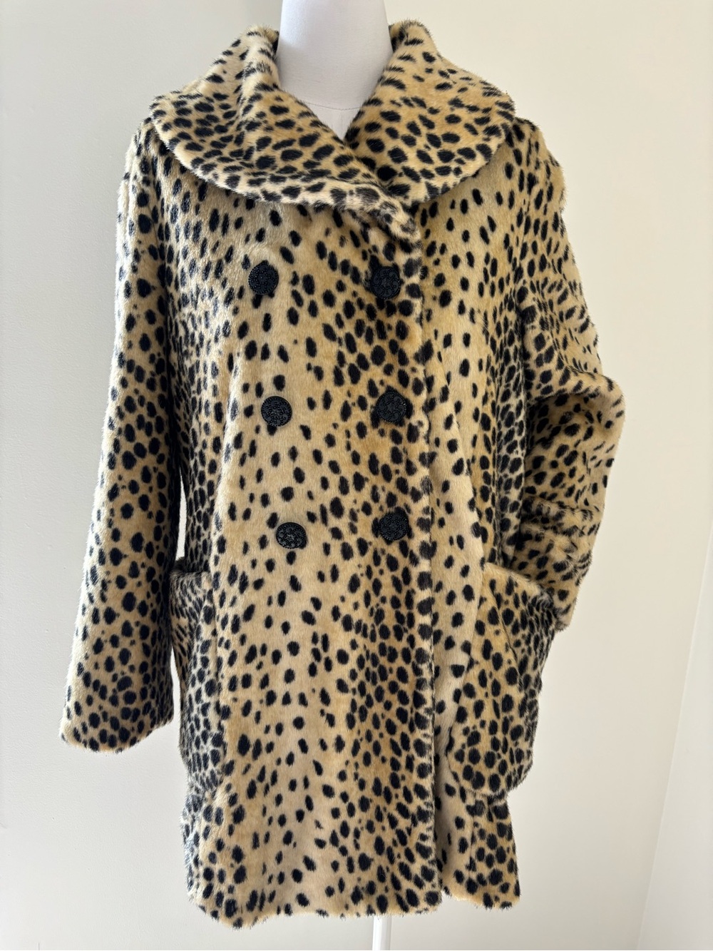 Forever 21 Cheetah/Leopard Faux Fur Coat